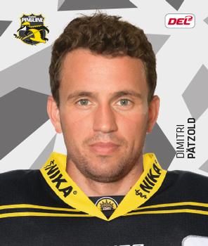 2019-20 Playercards Stickers (DEL) #179 Dimitri Pätzold Front