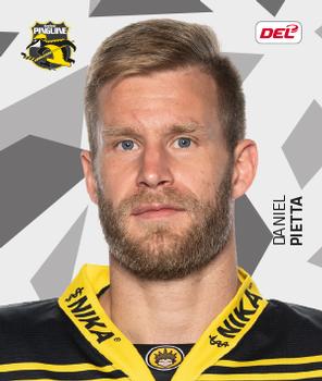 2019-20 Playercards Stickers (DEL) #198 Daniel Pietta Front