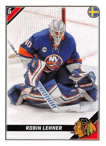 2019-20 Topps NHL Sticker Collection #116 Robin Lehner Front