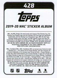 2019-20 Topps NHL Sticker Collection #428 Nikita Kucherov Back