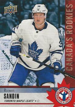 2020 Upper Deck National Hockey Card Day Canada #CAN-4 Rasmus Sandin Front