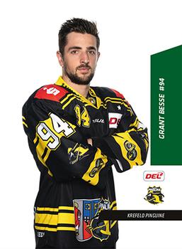 2019-20 Playercards Promos (DEL) #DEL-Promo-14 Grant Besse Front