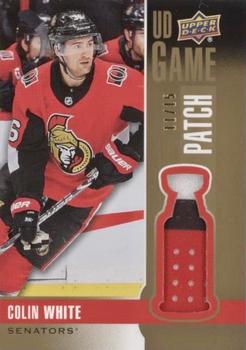 2019-20 Upper Deck - UD Game Patch #GJ-CW Colin White Front