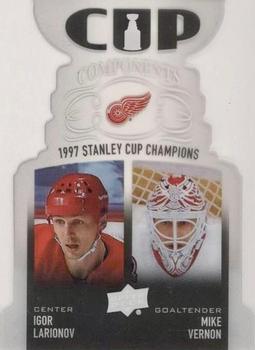 2019-20 Upper Deck - Cup Components #CCP-LV Igor Larionov / Mike Vernon Front