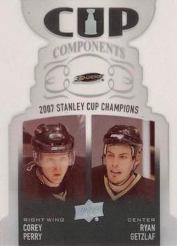 2019-20 Upper Deck - Cup Components #CCP-PG Corey Perry / Ryan Getzlaf Front