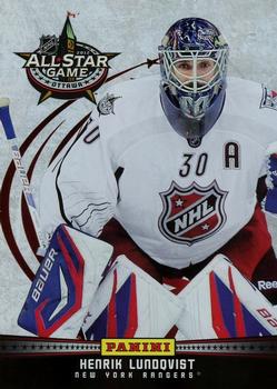 2012 Panini Toronto Spring Expo Redemption #4 Henrik Lundqvist Front