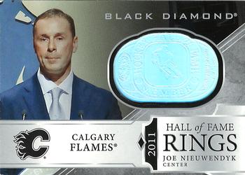 2019-20 Upper Deck Black Diamond - Hall of Fame Rings #HR-JN Joe Nieuwendyk Front