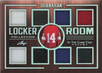 2019-20 Leaf In The Game Used - Locker Room Collection - Silver Spectrum Foil #LRC-03 Brendan Shanahan Front