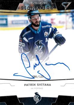 2019-20 SportZoo Tipsport Liga - Autograph #A12 Patrik Svitana Front