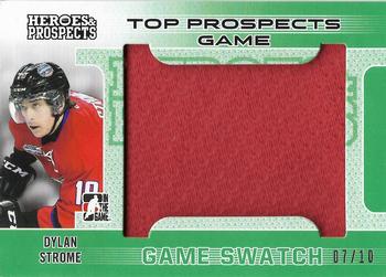 2014-15 In The Game Heroes & Prospects - Top Prospects Game Used Jersey Emerald #TPJ-05 Dylan Strome Front