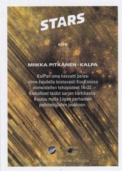 2019-20 Cardset Finland Series 2 - Stars #6 Miikka Pitkänen Back
