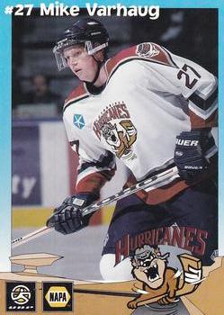 1997-98 Lethbridge Hurricanes (WHL) #NNO Mike Varhaug Front
