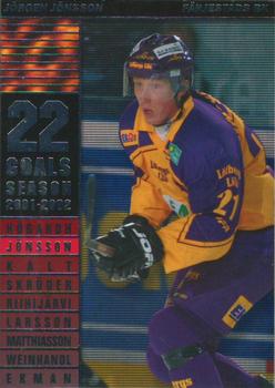 2002-03 Swedish SHL Elitset - Sharpshooters #SS2 Jörgen Jönsson Front