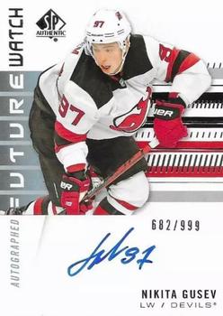 2019-20 SP Authentic #214 Nikita Gusev Front