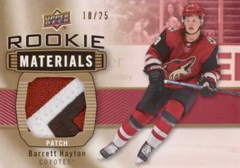 2019-20 Upper Deck - Rookie Materials Patch #RM-BH Barrett Hayton Front