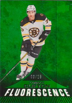 2019-20 Upper Deck - Fluorescence Green #F-13 Connor Clifton Front