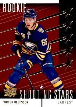 2019-20 Upper Deck - Shooting Stars Rookies Red #SS-5 Victor Olofsson Front