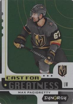 2019-20 Upper Deck Synergy - Cast for Greatness Green Achievements #CG-26 Max Pacioretty Front