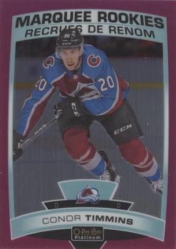 2019-20 O-Pee-Chee Platinum - Matte Pink #169 Conor Timmins Front