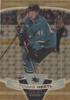 2019-20 O-Pee-Chee Platinum - Golden Treasures #5 Tomas Hertl Front