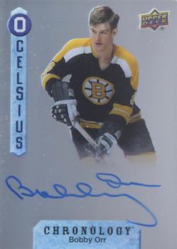 2018-19 Upper Deck Chronology - 0 Celsius Autograph Achievements #CA-2 Bobby Orr Front