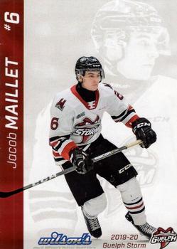 2019-20 Guelph Storm (OHL) Limited Edition Set 1 #NNO Jacob Maillet Front
