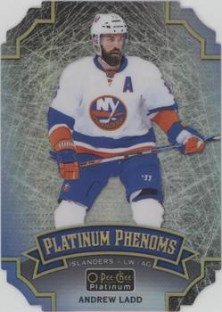 2016-17 O-Pee-Chee Platinum - Platinum Phenoms Cracked Ice Die Cuts #OPP-AL Andrew Ladd Front