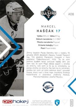 2019-20 SportZoo Tipsport Liga All Star 2020 #A08 Marcel Haščák Back
