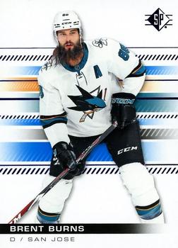 2019-20 SP - Blue #63 Brent Burns Front