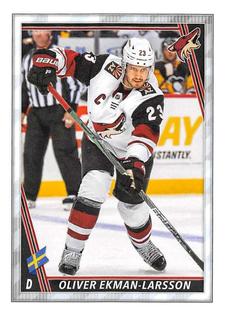 2020-21 Topps NHL Sticker Collection #31 Oliver Ekman-Larsson Front