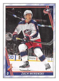2020-21 Topps NHL Sticker Collection #146 Zach Werenski Front