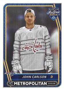 2020-21 Topps NHL Sticker Collection #609 John Carlson Front