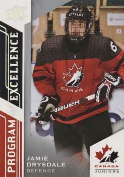 2020-21 Upper Deck Team Canada Juniors #106 Jamie Drysdale Front