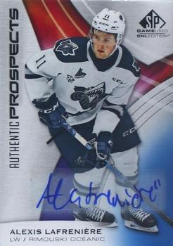 2019-20 SP Game Used CHL - Blue Autographs #1 Alexis Lafreniere Front