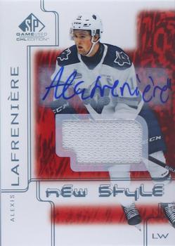 2019-20 SP Game Used CHL - 2000-01 New Style Tribute Red Jersey Autographs #NS-AL Alexis Lafreniere Front