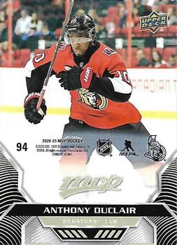 2020-21 Upper Deck MVP - Puzzle Backs #94 Anthony Duclair Front
