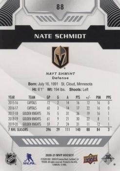 2020-21 Upper Deck MVP - Super Script #88 Nate Schmidt Back