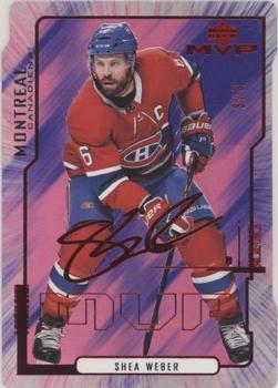 2020-21 Upper Deck MVP - Colors and Contours Purple #17 Shea Weber Front