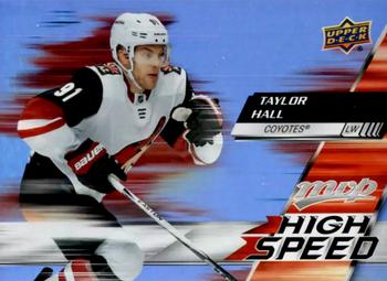 2020-21 Upper Deck MVP - High Speed #HS-12 Taylor Hall Front