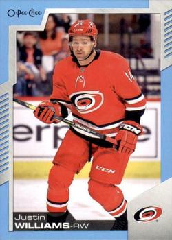 2020-21 O-Pee-Chee - Blue #151 Justin Williams Front