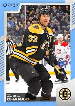 2020-21 O-Pee-Chee - Blue #376 Zdeno Chara Front