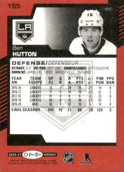 2020-21 O-Pee-Chee - Red #155 Ben Hutton Back