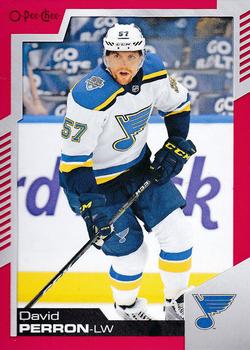 2020-21 O-Pee-Chee - Red #370 David Perron Front