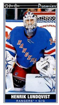 2020-21 O-Pee-Chee - O-Pee-Chee Premier Tallboys #P-35 Henrik Lundqvist Front