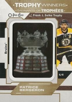 2020-21 O-Pee-Chee - Trophy Patches #P-20 Patrice Bergeron Front