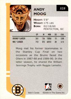 2004-05 In The Game Franchises US East - SportsFest Chicago #328 Andy Moog Back