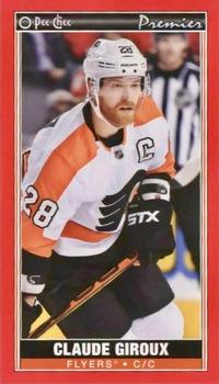 2020-21 O-Pee-Chee - O-Pee-Chee Premier Tallboys Red #P-10 Claude Giroux Front