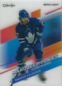 2020-21 O-Pee-Chee - Marquee Rookies 3-D #3D-TL Timothy Liljegren Front