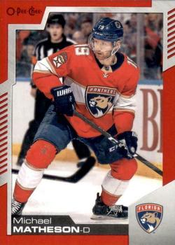 2020-21 O-Pee-Chee - Red Blank Back #14 Michael Matheson Front