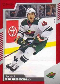 2020-21 O-Pee-Chee - Red Blank Back #172 Jared Spurgeon Front